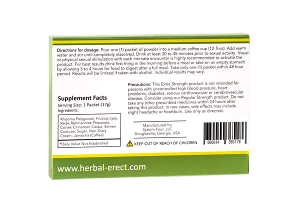 Herbal Erect -  Extra Strength